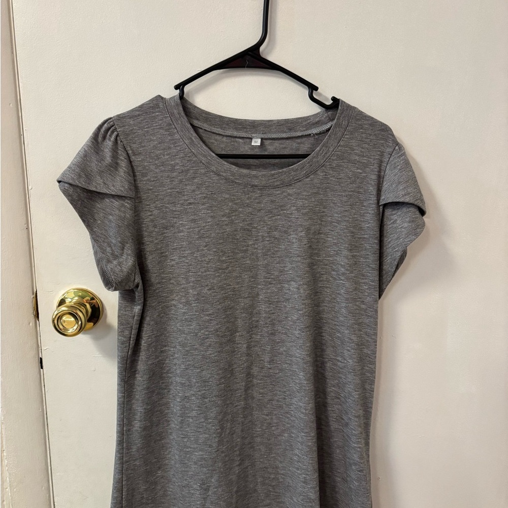 Gray Women's Top